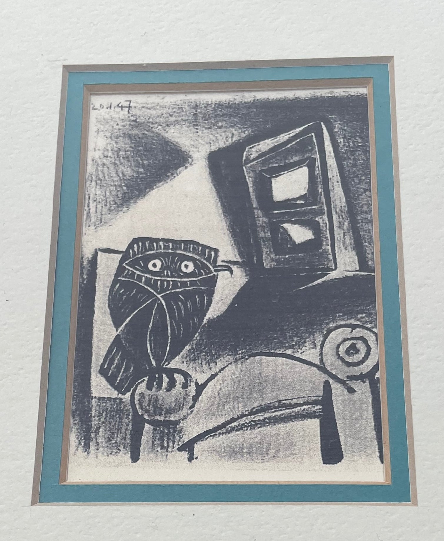Picasso Owl Print