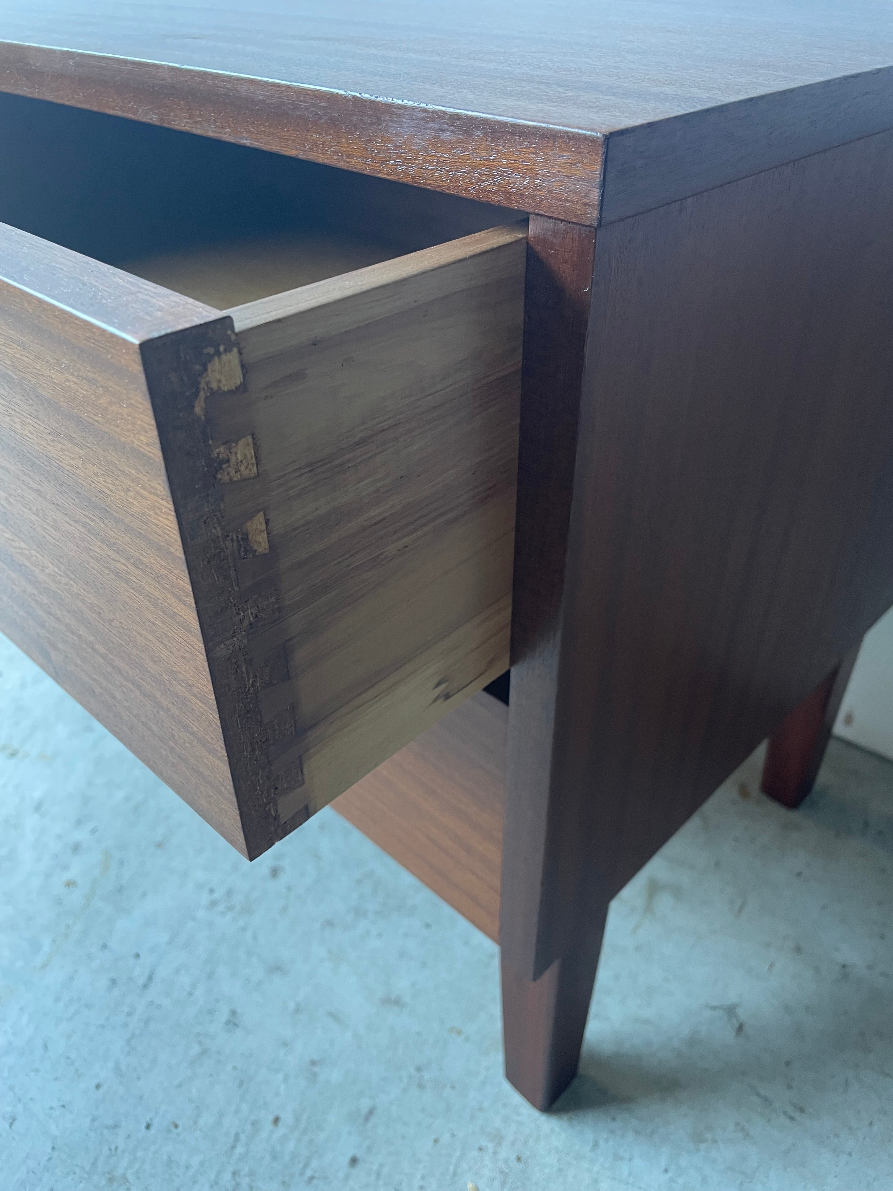 Mid Century Bedside Table