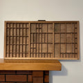 Vintage Oak Printers Tray
