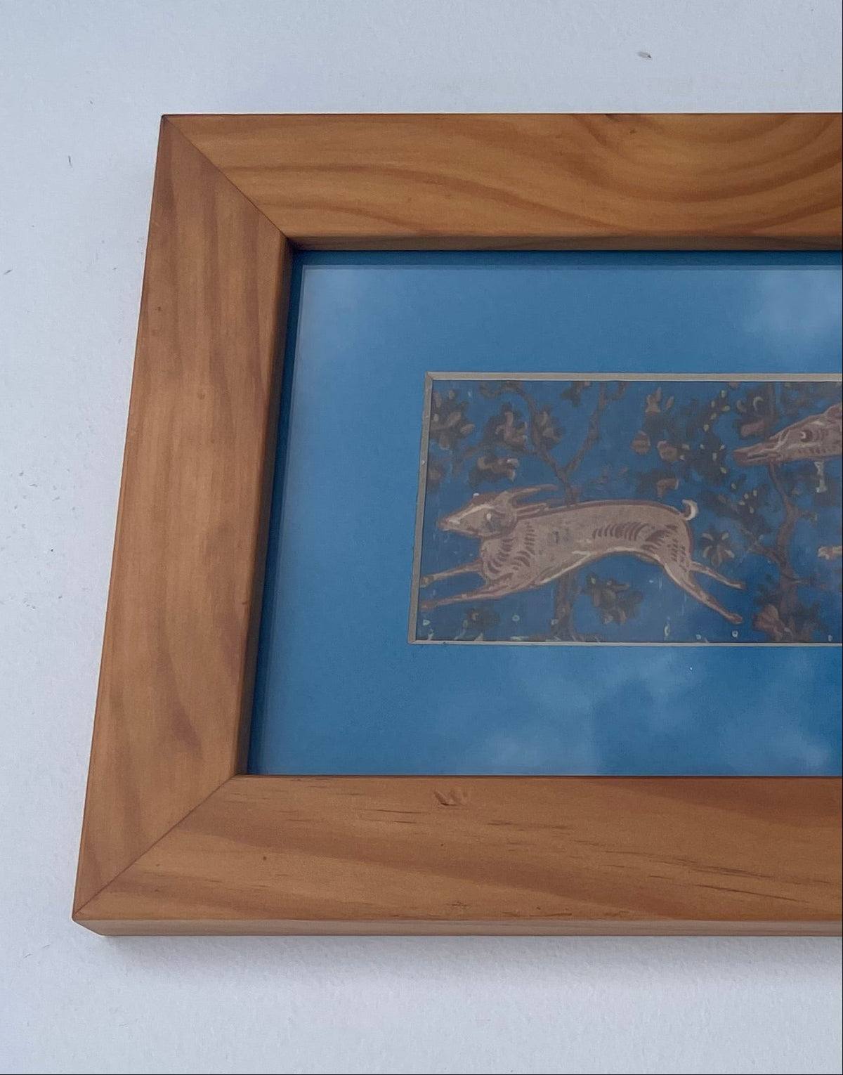 Folk Art Rabbit & Hound Print