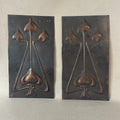 Art Nouveau Copper Plate