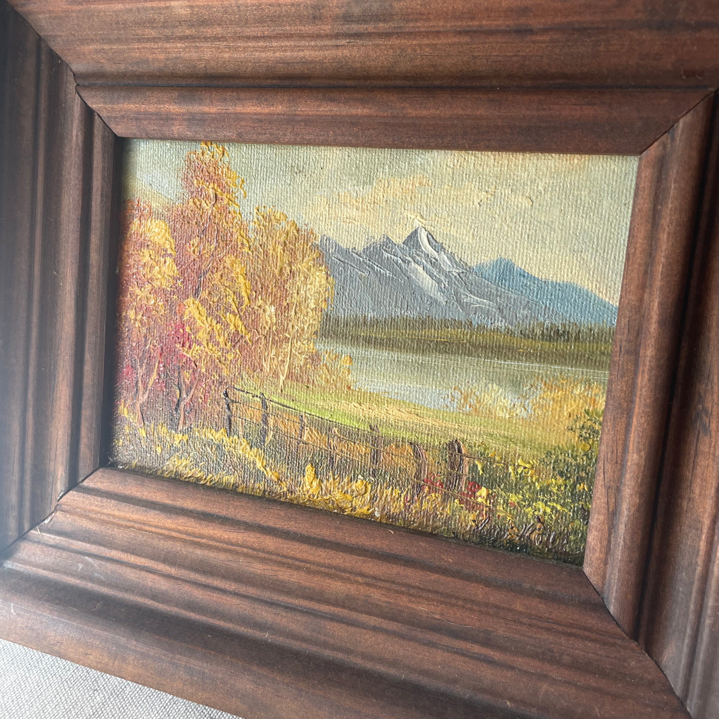 Vintage Landscape Painting
