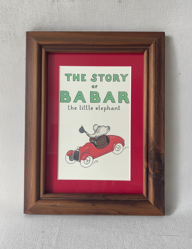 The Story Of Barbar Print
