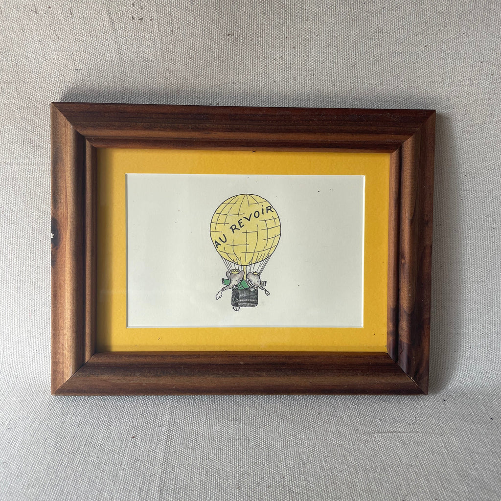 Babar & Celeste In A Hot Air Balloon