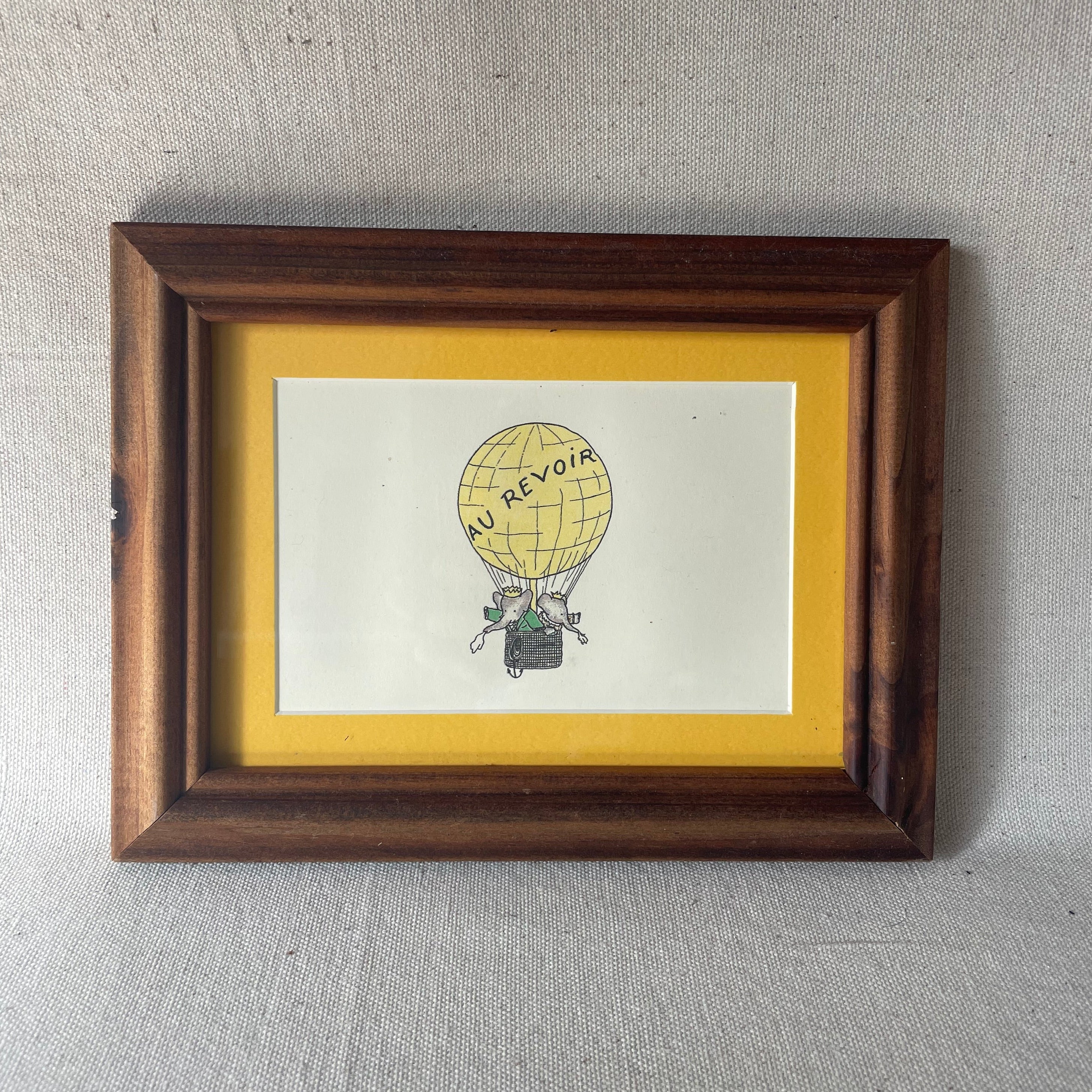 Babar & Celeste In A Hot Air Balloon