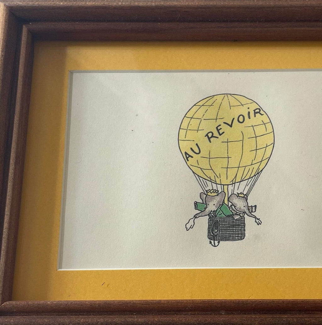 Babar & Celeste In A Hot Air Balloon