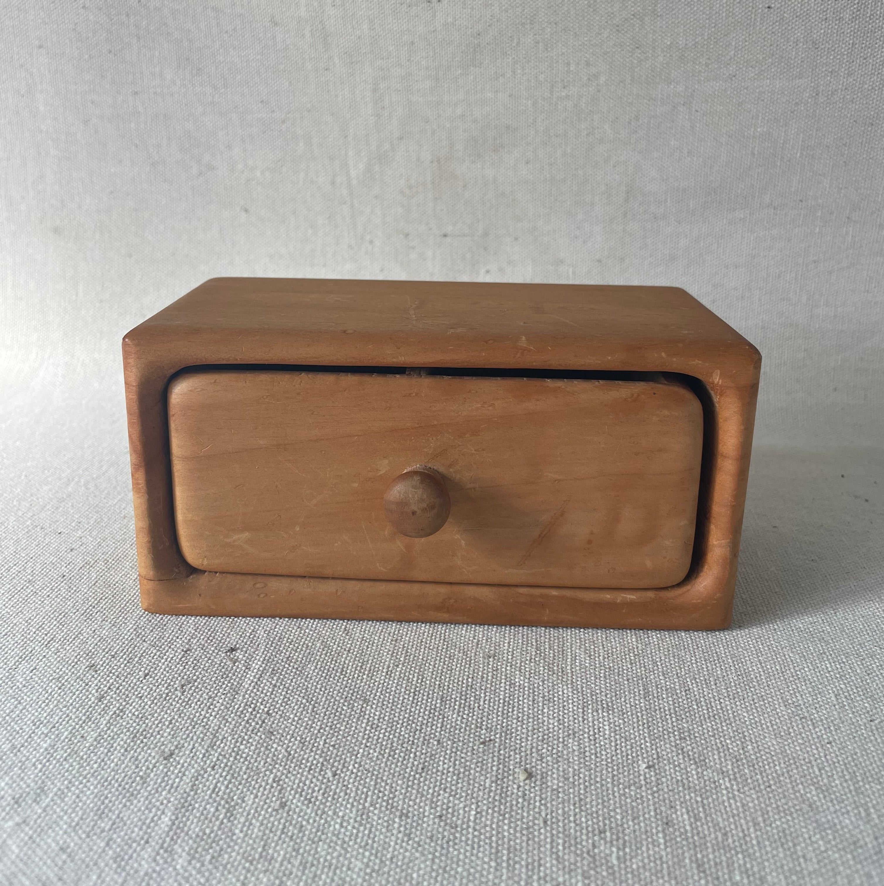 Macrocarpa Box With Drawer