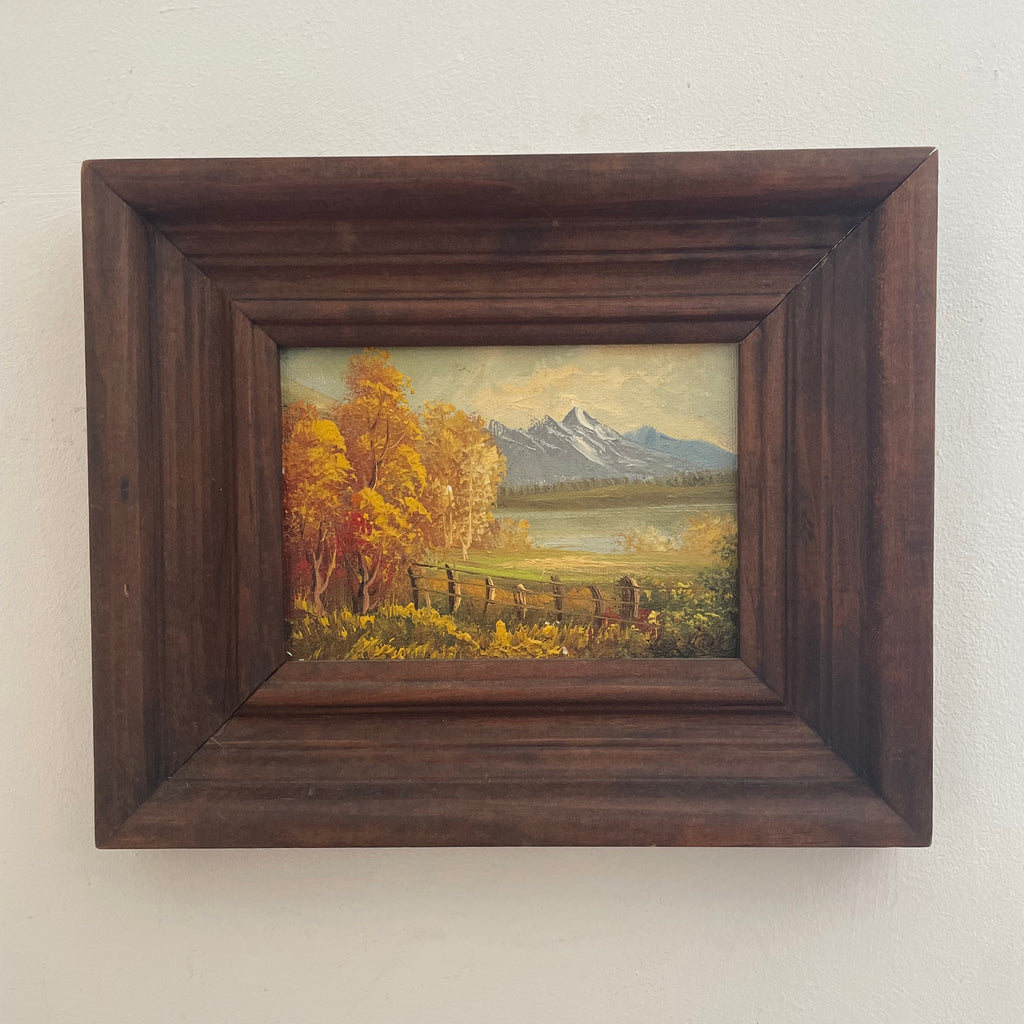 Vintage Landscape Painting