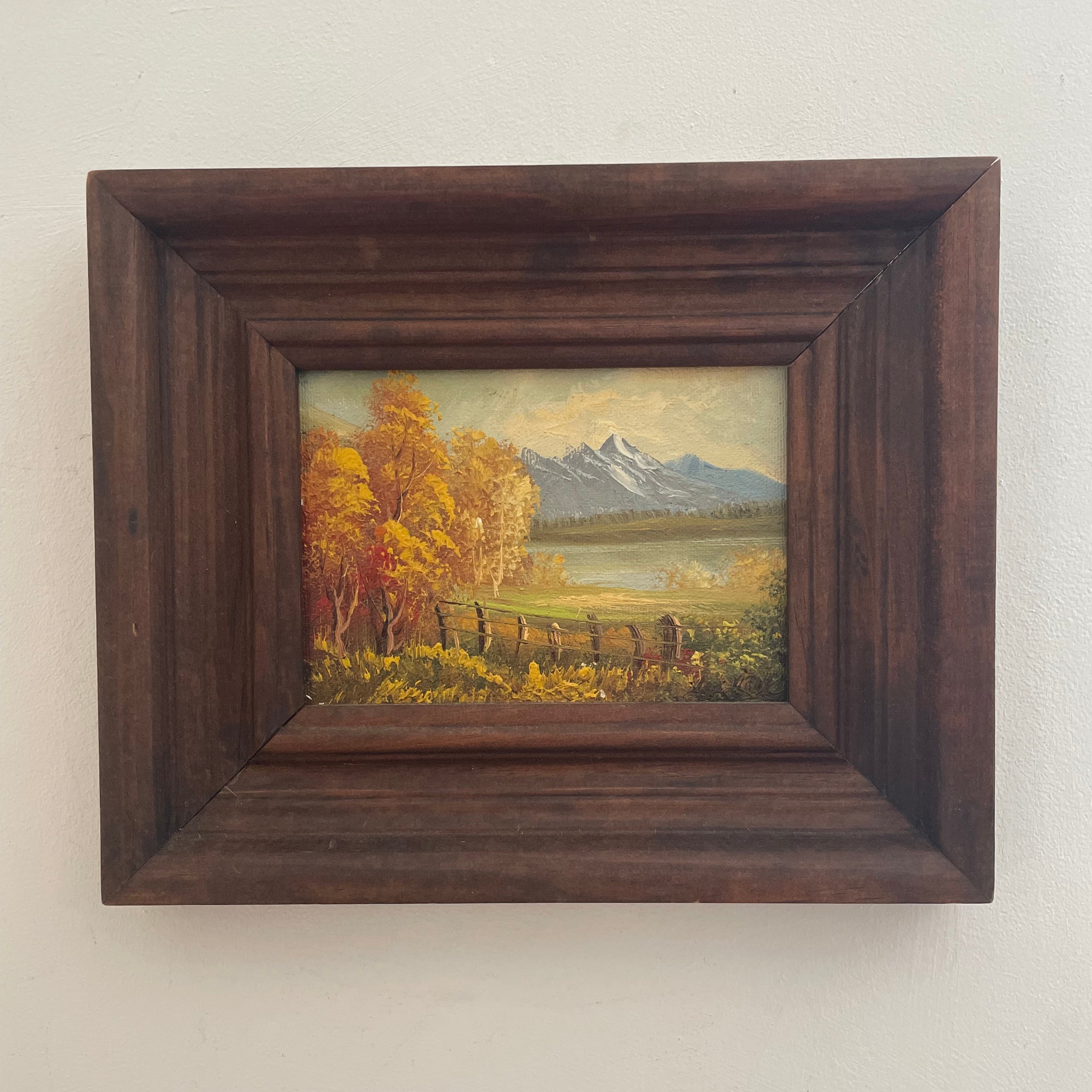 Vintage Landscape Painting