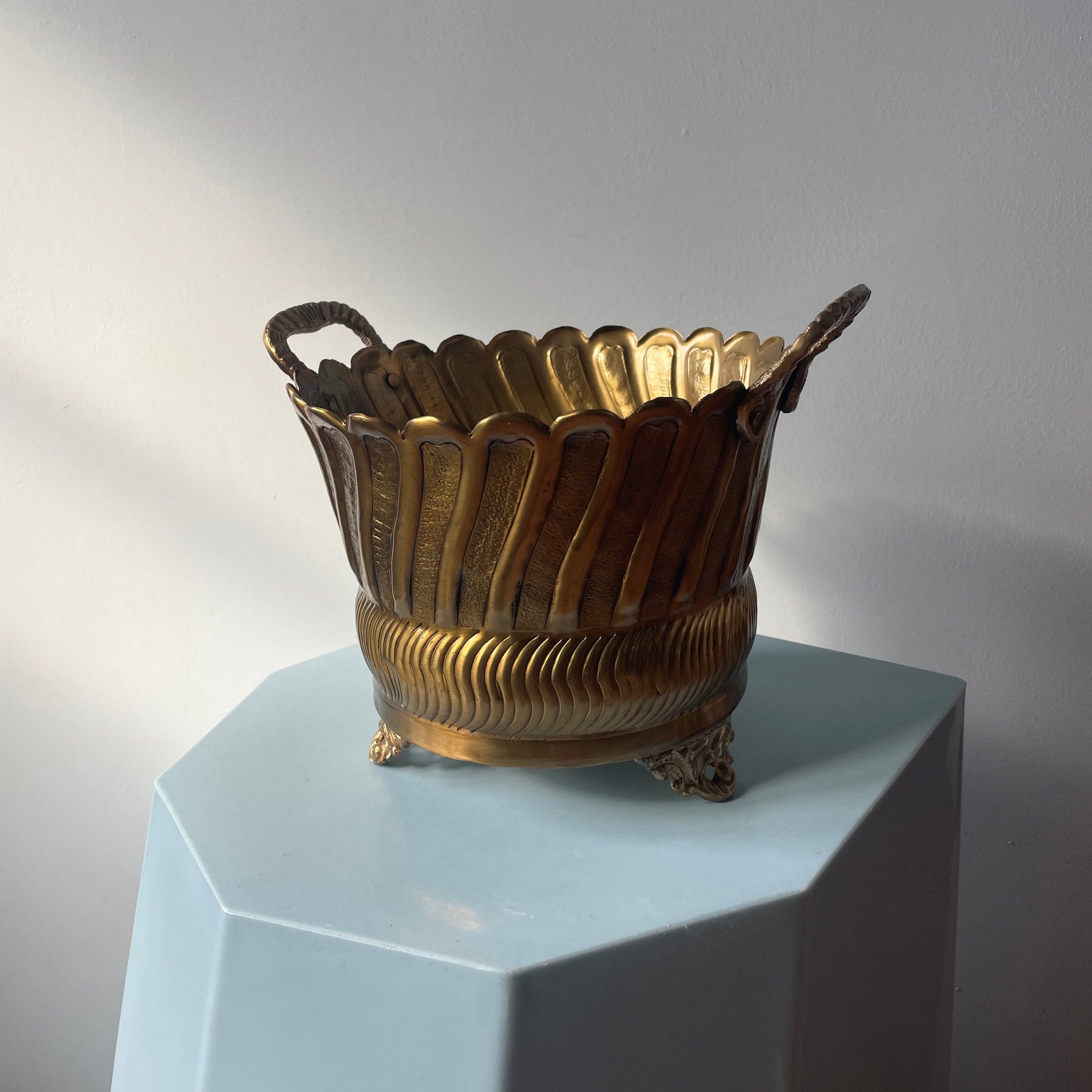 Goldtone Planter