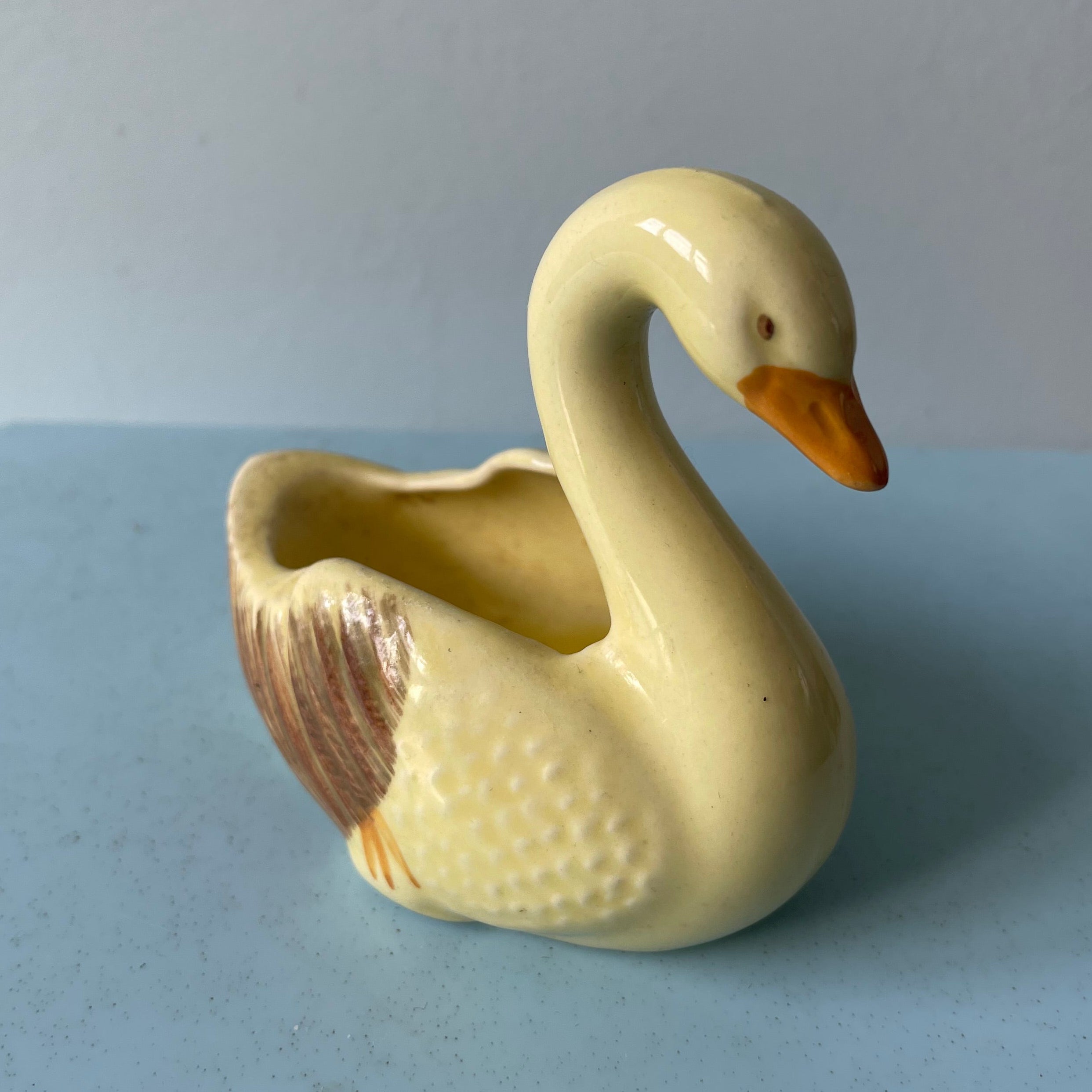 Vintage Swan Pair