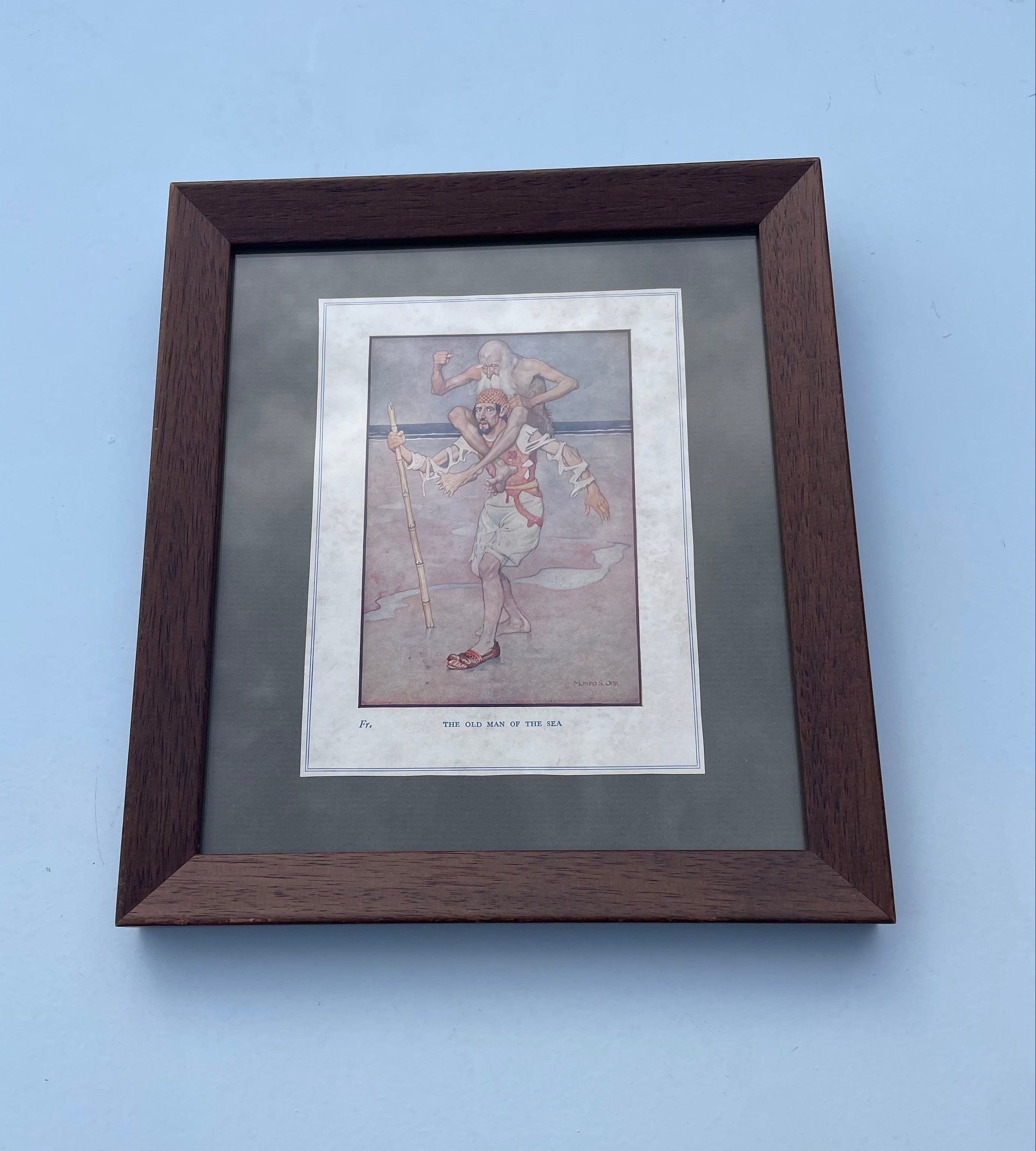 Old Man Of The Sea Print