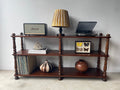 Mid Century Bobble Spindle Shelf