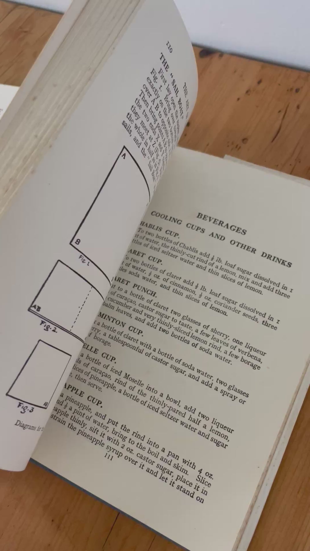 Vintage ‘The Art Of the Table” Book by C. Herman Senn.